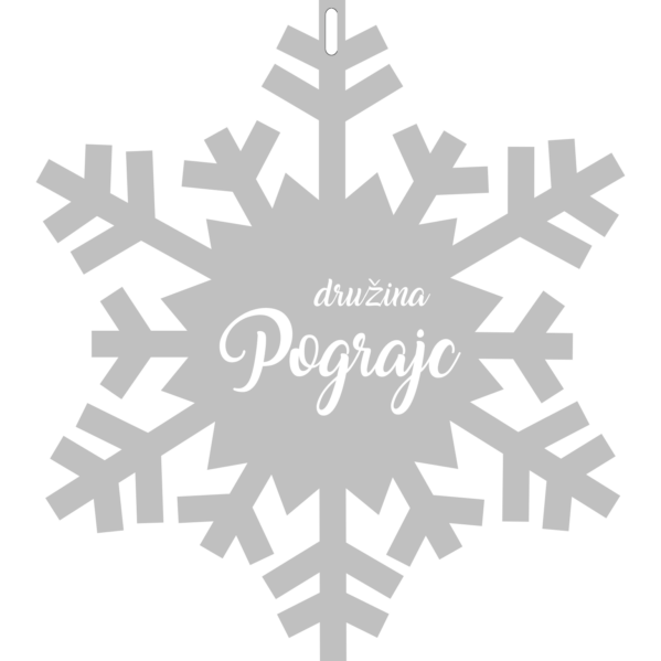 Božični okraski - SNEŽINKA - Image 5